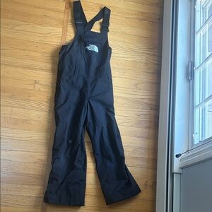 The North Face Kids Black Bib Snow Pants